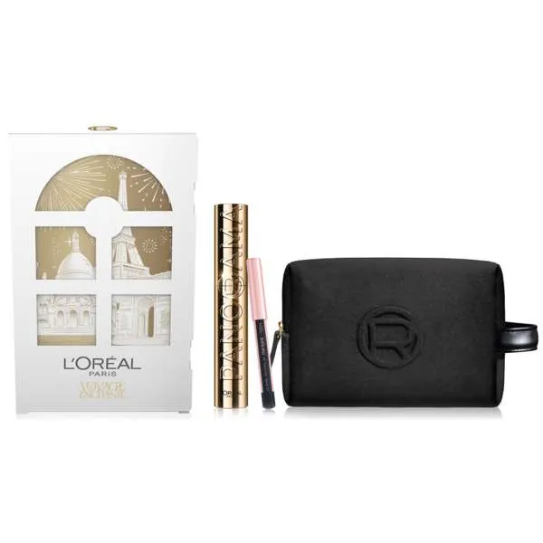 LOREAL PARIS Loreal Voyage Enchente Cofanetto con Mascara Matita e Pochette - MegaPrezzo