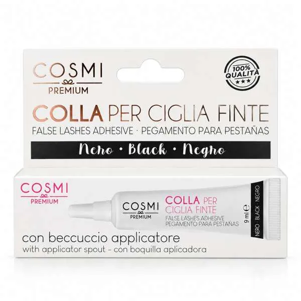 COSMI ITALIA Cosmi Colla per Ciglia Finte 9ml - Nero - MegaPrezzo