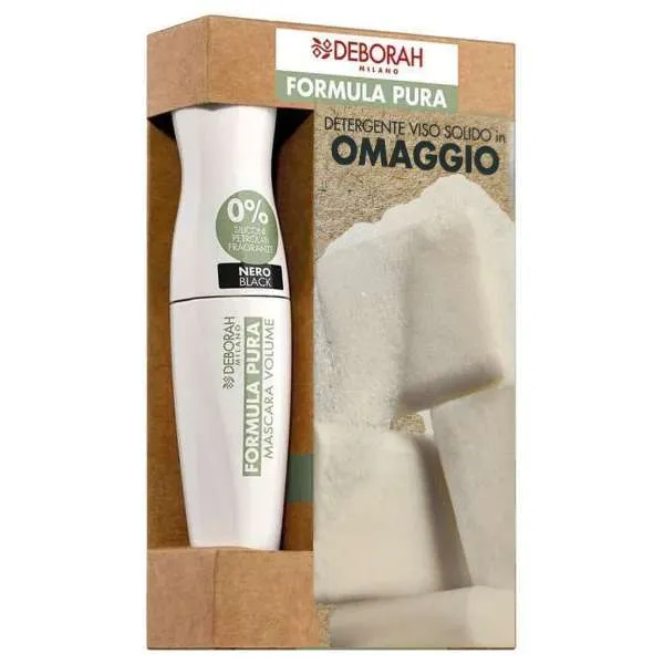 DEBORAH Deborah Cofanetto Formula Pura Mascara Volume Black - MegaPrezzo