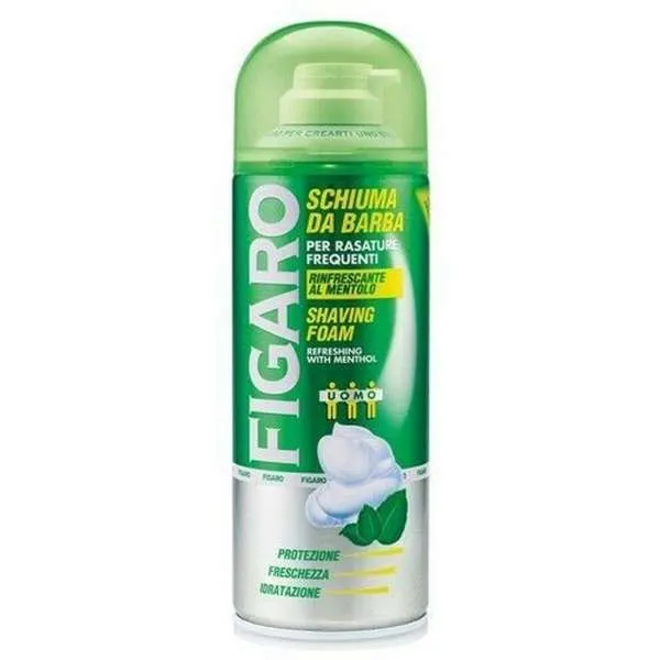 FIGARO Figaro Schiuma da Barba 400ml - Mentolo - MegaPrezzo