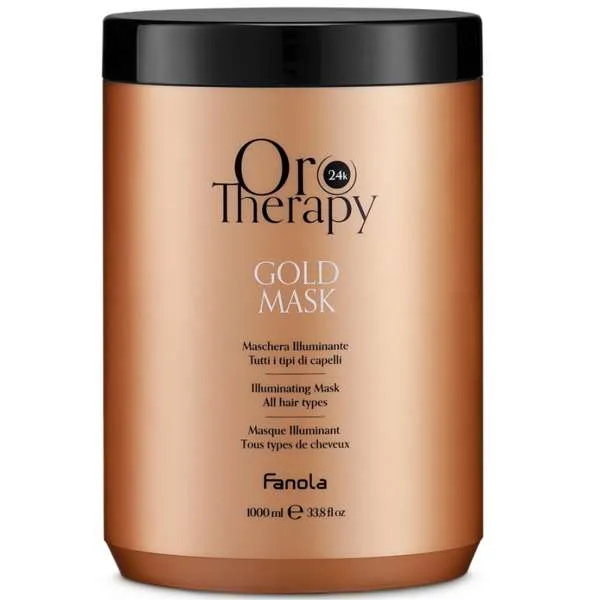 FANOLA Fanola Oro Therapy Gold Maschera Illuminante - 1000ml - MegaPrezzo