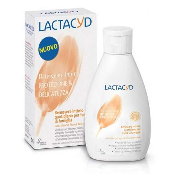 LACTACYD Lactacyd Detergente Intimo Protezione e Delicatezza - 200ml - MegaPrezzo
