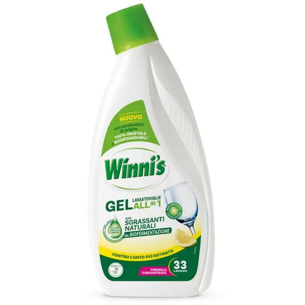 WINNI'S Winni's Gel Lavastoviglie Limone - 561ml - MegaPrezzo