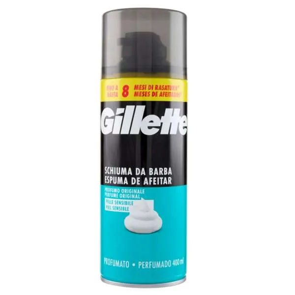 GILLETTE Gillette Schiuma da Barba Pelle Sensibile - 400ml - MegaPrezzo