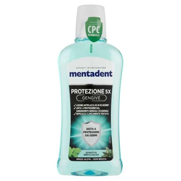 MENTADENT Mentadent Collutorio 400ml - Protezione Gengive - MegaPrezzo