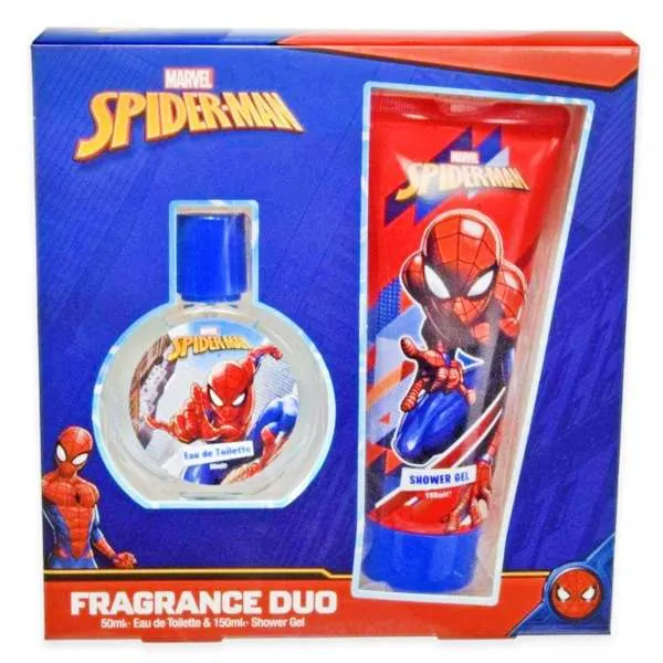 KIDSOAP Spiderman Cofanetto con Shower Gel e Profumo - MegaPrezzo