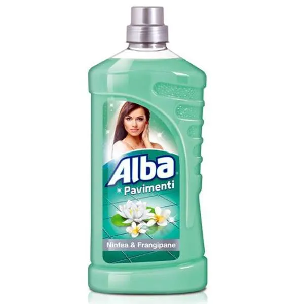ALBA Alba Detersivo Pavimenti 1000ml - Ninfea e Frangipane - MegaPrezzo