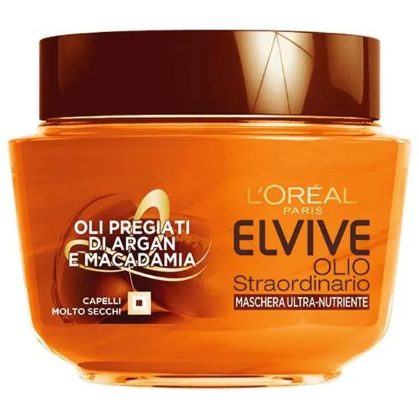 ELVIVE Loreal Elvive Maschera Olio Straordinario Nutriente - 300ml - MegaPrezzo