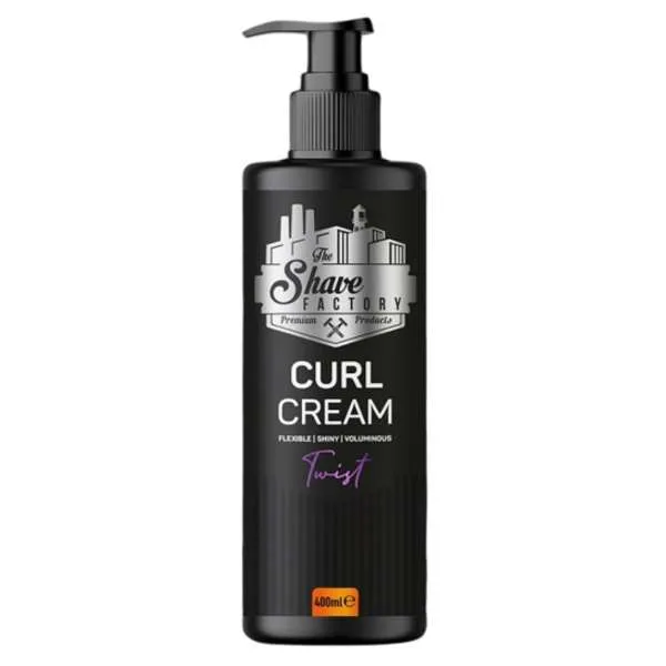 THE SHAVE FACTORY The Shave Factory Curl Cream Crema Ricci Volumizzante Twist - 400ml - MegaPrezzo