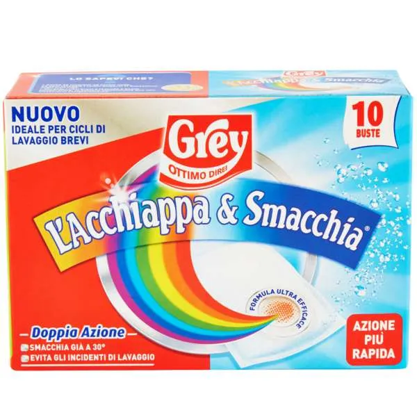 GREY Grey Acchiappa e Smacchia Bustine - 10pz - MegaPrezzo