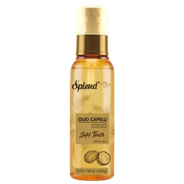SPLENDOR Splendor Olio Capelli Soft Touch 100ml - Cocco - MegaPrezzo