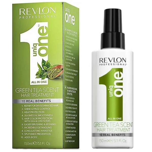 REVLON Revlon Uniq All In One Hair Treatment 10in1 Green Tea - 150ml - MegaPrezzo