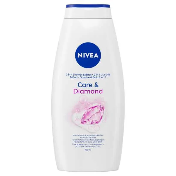 NIVEA Nivea Bagno Doccia Care e Diamond - 750ml - MegaPrezzo