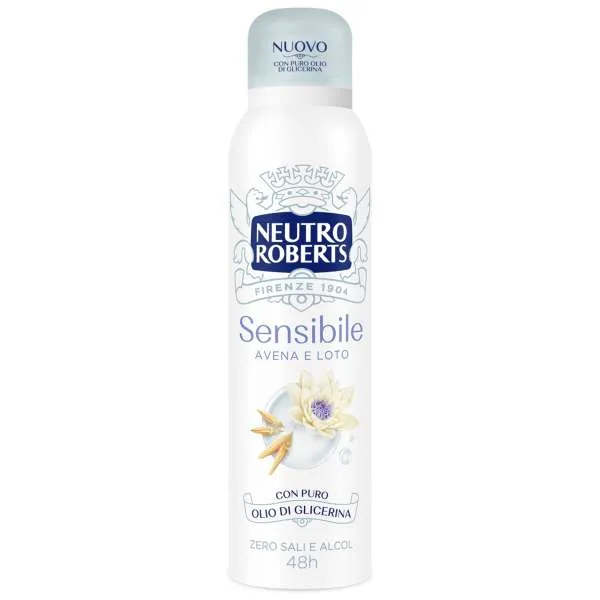NEUTRO ROBERTS Neutro Roberts Deodorante Spray Avena e Loto - 150ml - MegaPrezzo