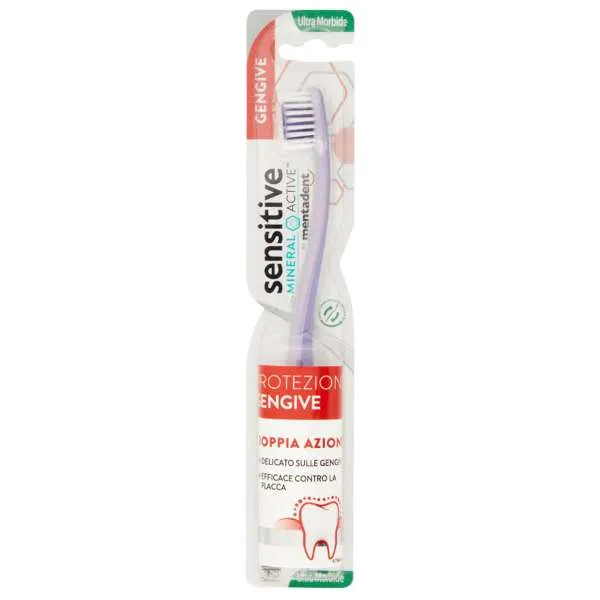 MENTADENT Mentadent Spazzolino Mineral Active Gengive - Ultra Morbide - MegaPrezzo