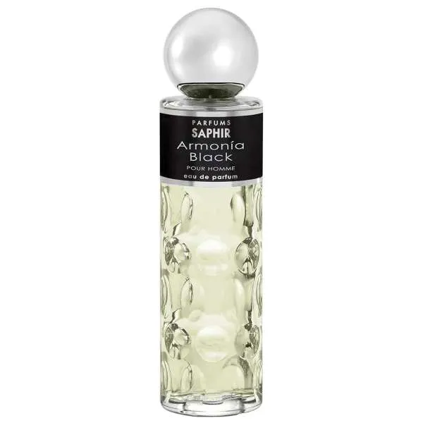 SAPHIR PARFUMS Saphir Armonia Black Profumo EDP Uomo - 200ml - MegaPrezzo