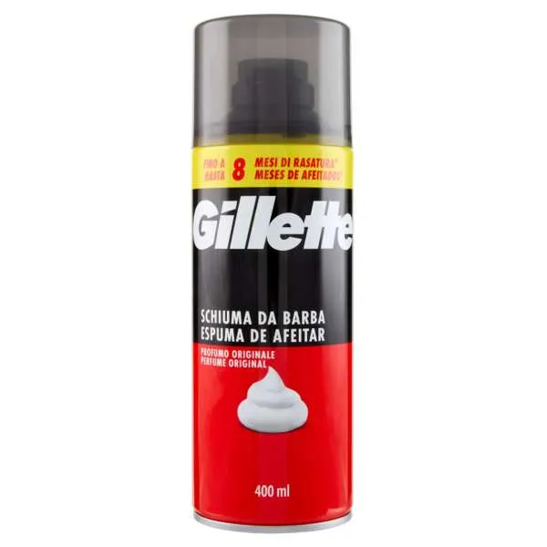 GILLETTE Gillette Schiuma da Barba Classica - 400ml - MegaPrezzo