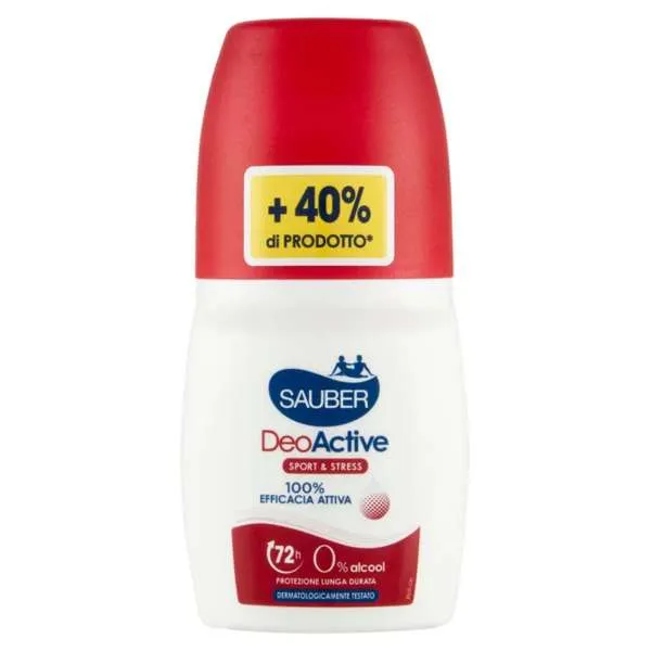 SAUBER Sauber Deodorante Roll-On Deo Active - 70ml - MegaPrezzo