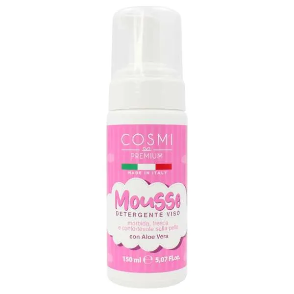COSMI ITALIA Cosmi Mousse Detergente Viso 150ml - Aloe Vera - MegaPrezzo