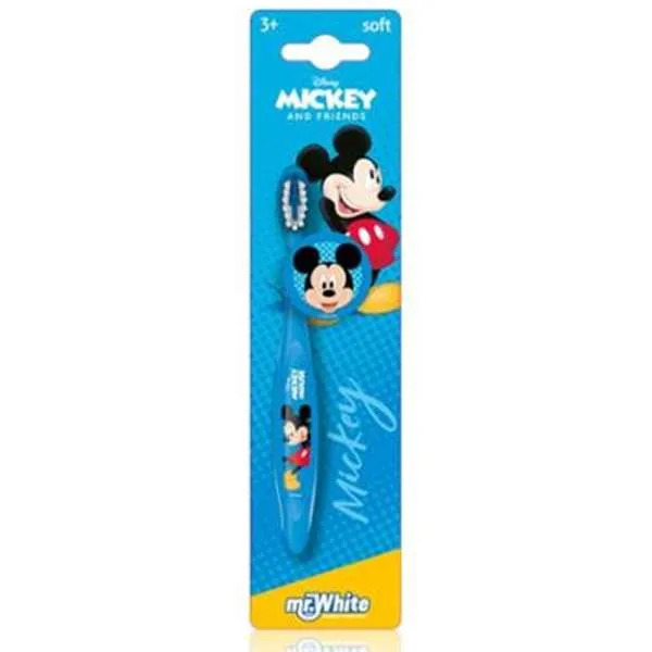 MR WHITE Mr White Topolino Spazzolino per Bambini - Soft - MegaPrezzo