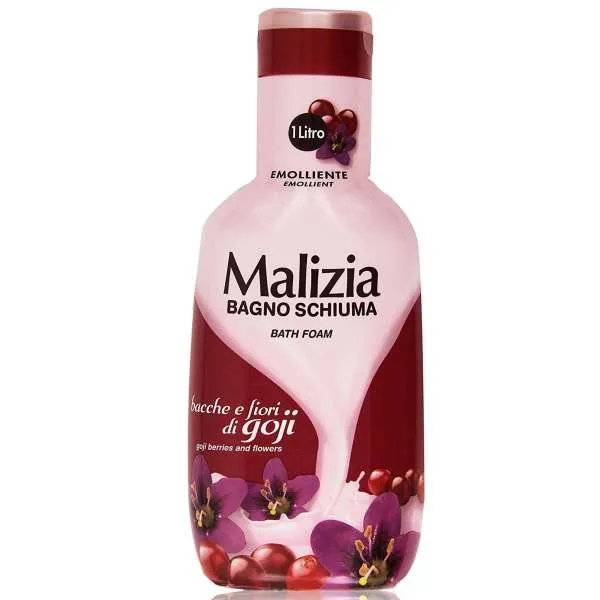 MALIZIA Malizia Bagno Schiuma 1000ml - Bacche di Goji - MegaPrezzo