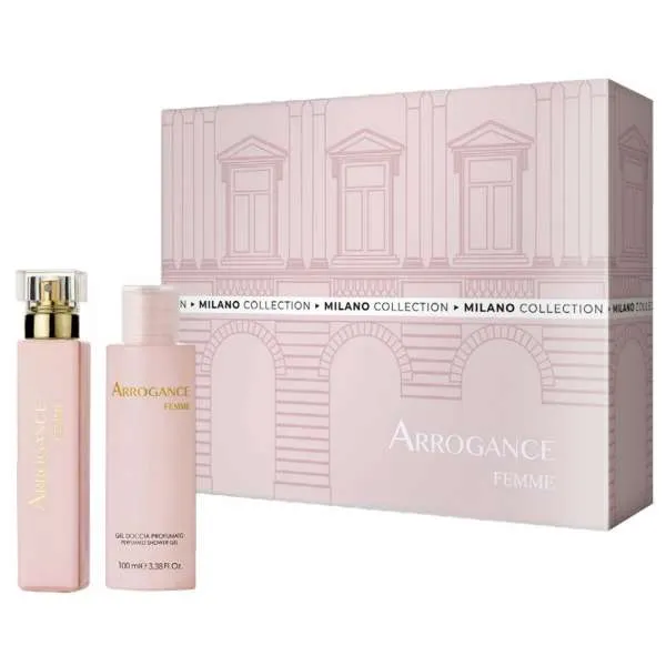 ARROGANCE Arrogance Femme Cofanetto con Shower Gel e Profumo - MegaPrezzo