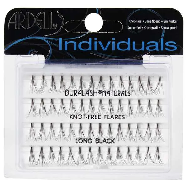 ARDELL PROFESSIONAL Ardell Ciglia Finte Individual Flare Knotted - Long Black - MegaPrezzo
