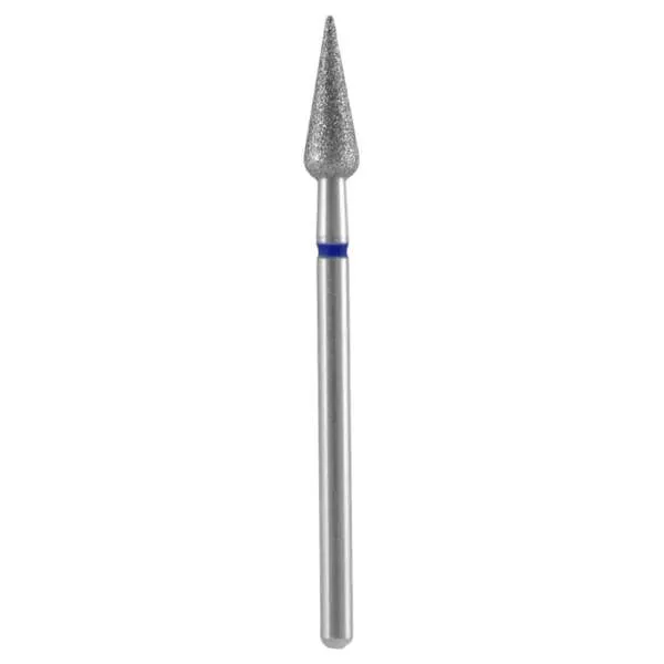 STALEKS PRO Staleks Pro Punta Fresa Diamantata Pera Appuntita 4mm Blu - 12mm - MegaPrezzo