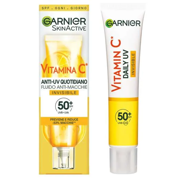 GARNIER Garnier SkinActive Vitamina C Fluido Anti Macchie - Invisibile - MegaPrezzo