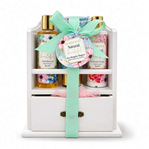 LE FATE DI JO Le Fate di Jo Cofanetto Natural Beautiful con Mobiletto - 4pz - MegaPrezzo