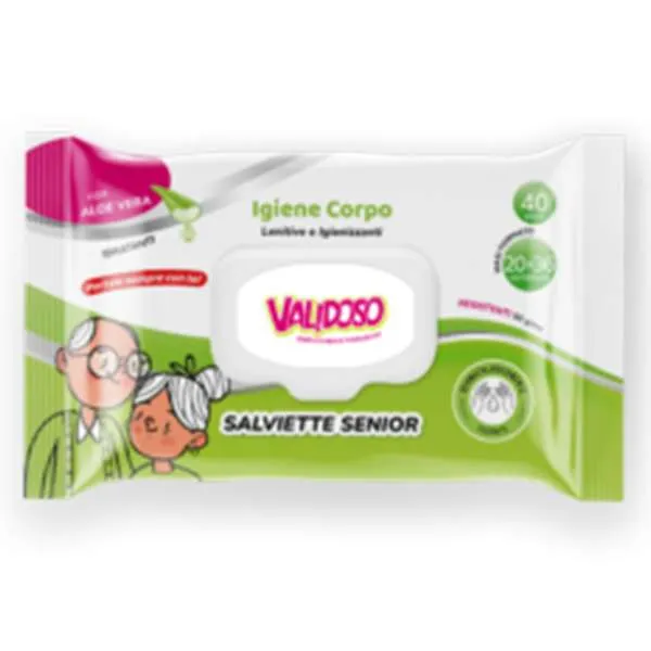 VALIDOSO Validoso Salviette Senior Detergenti- 40pz - MegaPrezzo