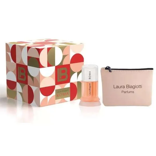 LAURA BIAGIOTTI Laura Biagiotti Cofanetto Roma con Profumo e Pochette - MegaPrezzo