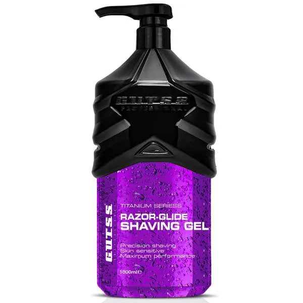 GUTSS Gutss Titanium Shaving Gel da Barba 1000ml - Forest Fruits - MegaPrezzo