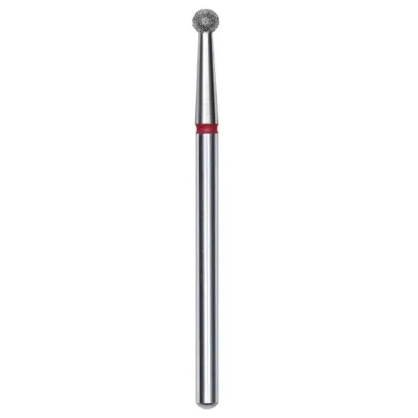 STALEKS PRO Staleks Pro Punta Fresa Diamantata Sfera Rosso - 2,7mm - MegaPrezzo