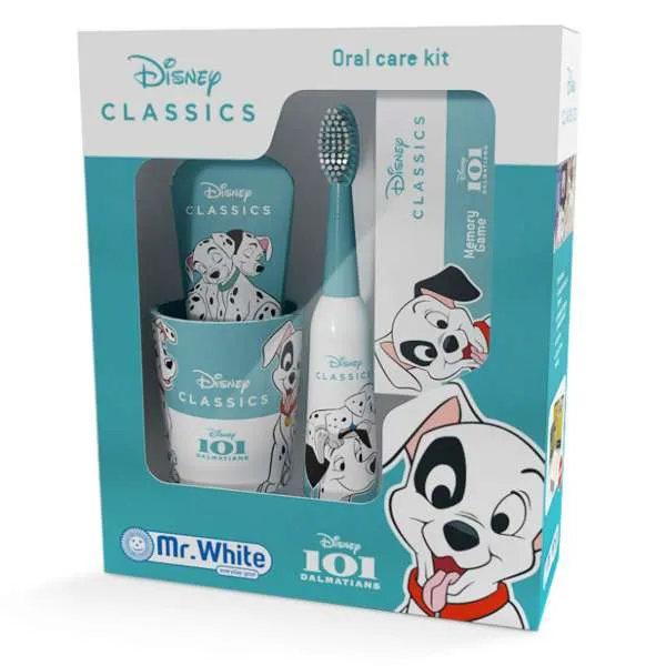 MR WHITE La Carica dei 101 Cofanetto Igiene Dentale per Bambini - MegaPrezzo