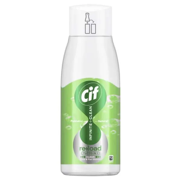 CIF Cif Infinite Clean Ricarica 590ml - Lime e Fiori Bianchi - MegaPrezzo