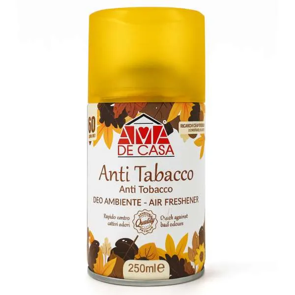 AMA DE CASA Ama de Casa Deodorante Spray Deo Matic 250ml - Anti Tabacco - MegaPrezzo