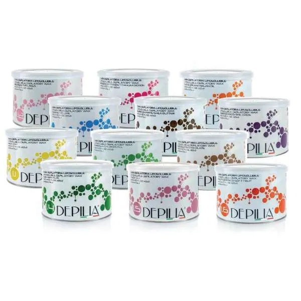 DEPILIA Depilia Cera Epilatoria Liposolubile - 400ml - MegaPrezzo