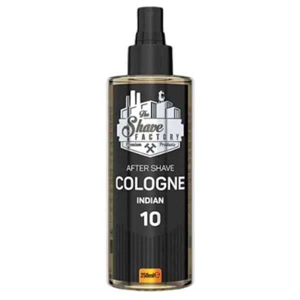 THE SHAVE FACTORY The Shave Factory After Shave Cologne 250ml - 10 Indian - MegaPrezzo