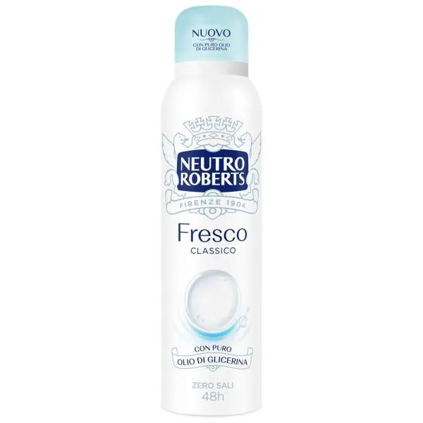 NEUTRO ROBERTS Neutro Roberts Deodorante Spray Fresco Classico - 150ml - MegaPrezzo