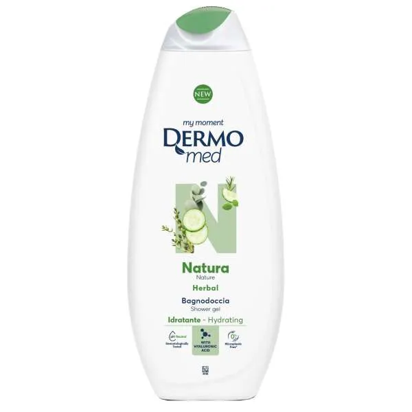 DERMOMED Dermomed Bagnodoccia Natura 650ml - Herbal - MegaPrezzo