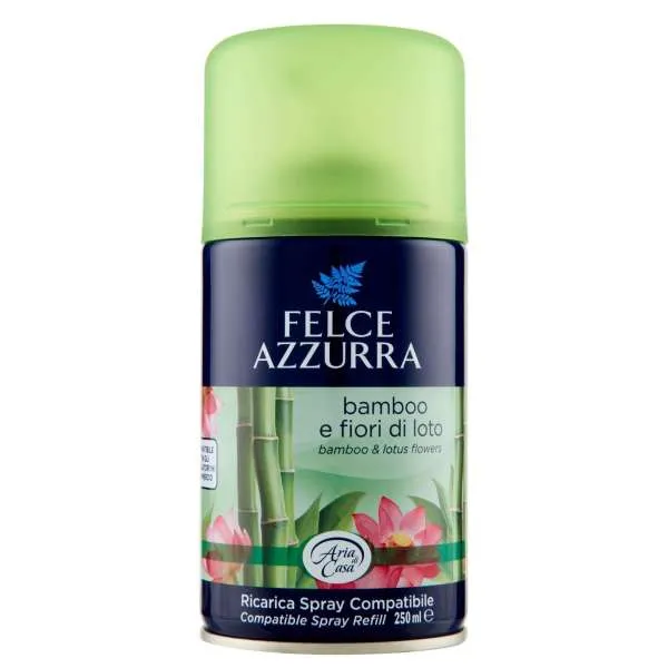 FELCE AZZURRA Felce Azzurra Deodorante Ricarica Spray 250ml - Bamboo e Fiori Loto - MegaPrezzo