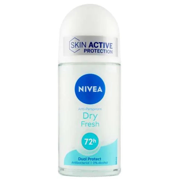 NIVEA Nivea Deodorante Roll-On Dry Fresh - 50ml - MegaPrezzo