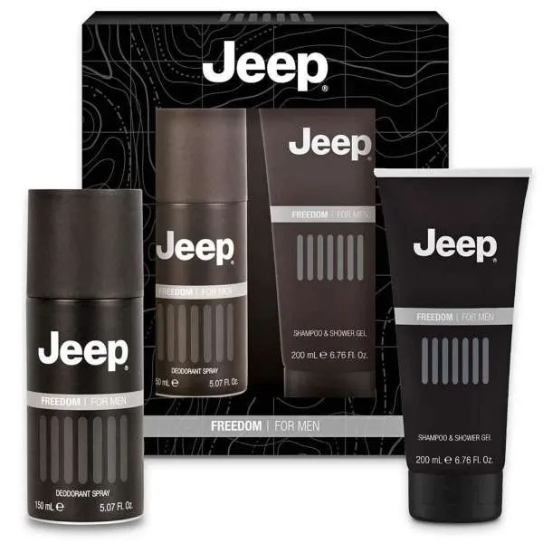 JEEP Jeep Freedom Cofanetto ShowerGel e Deodorante - MegaPrezzo