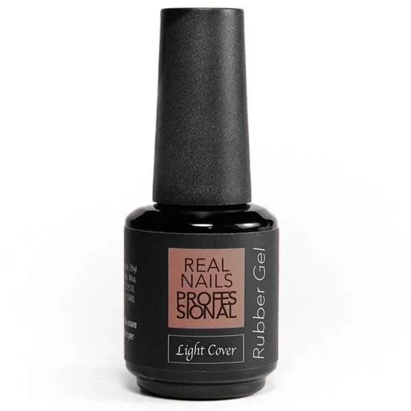 REAL NAILS PROFESSIONAL Real Nails Professional Gel Base Rubber 15ml - Light Cover - MegaPrezzo