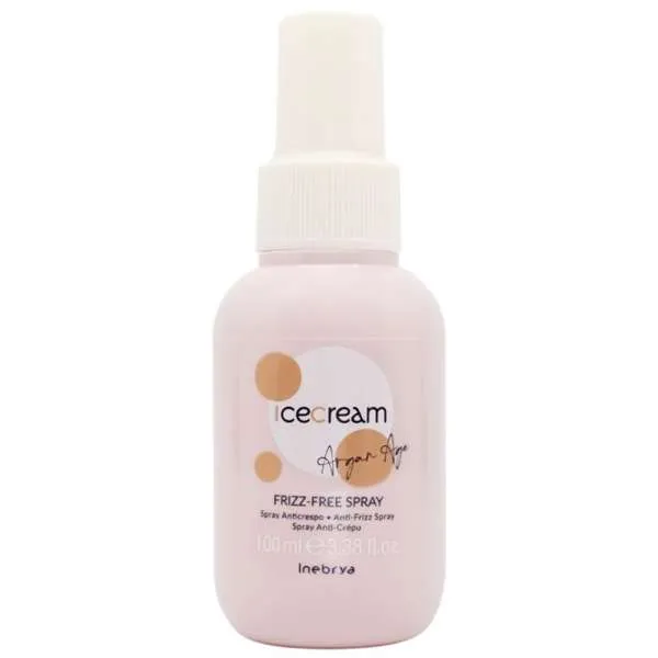 INEBRYA Inebrya Ice Cream Argan Age Frizz Free Spray Anticrespo - 100ml - MegaPrezzo