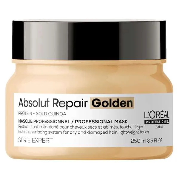LOREAL PROFESSIONNEL Loreal Expert Absolut Repair Gold Maschera Capelli Secchi - 250ml - MegaPrezzo