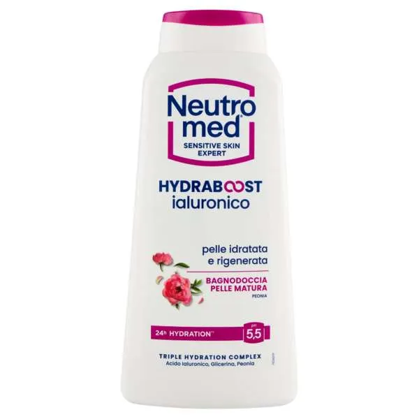 NEUTROMED Neutromed Bagnodoccia Hydraboost 600ml - Pelle Matura - MegaPrezzo