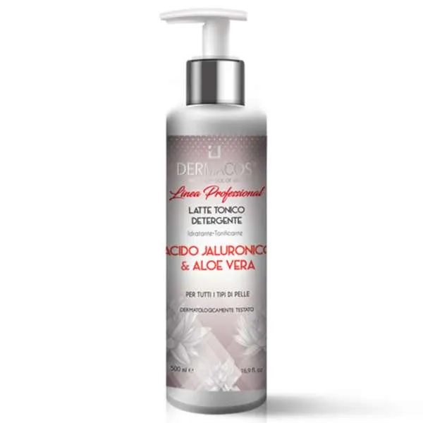 DERMACOS Dermacos Latte Tonico Detergente Acido Jaluronico - 500ml - MegaPrezzo