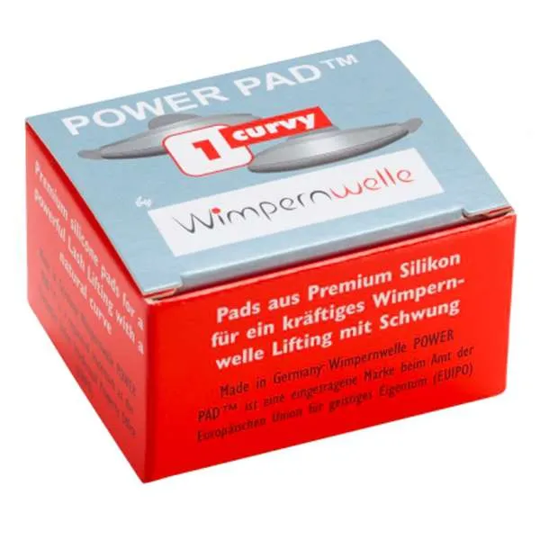 WIMPERNWELLE Wimpernwelle Power Pads Curvy in Silicone per Laminazione Ciglia 8pz - Misura 1 - MegaPrezzo